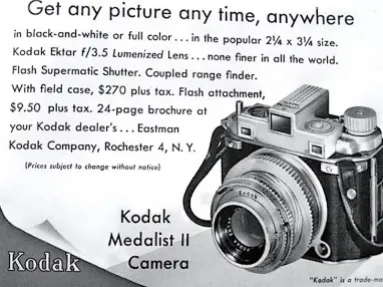 Kodak Medalist II 8